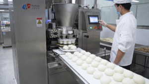 Automatic Steamed Bun Production Line for a Regional Bakery Chain - Yuerui Machinery