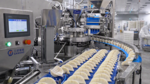 Automated Dumpling Making Line Powers a Frozen Dumpling Factory - Yuerui Machinery