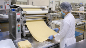 Commercial Dough Sheeter Streamlines Wonton Wrapper Production - Yuerui Machinery