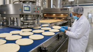 Automatic Pancake Forming Machine Boosts a Tortilla Bakery’s Output by 4x - Yuerui Machinery