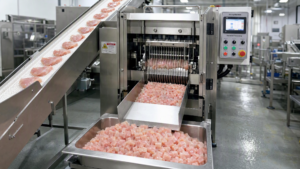 Automated Meat Dicing Machine Doubles Output at a Poultry Processing Facility - Yuerui Machinery