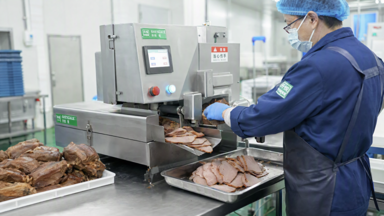 Cooked Meat Slicing Line for a Brisket Producer: 600 kg/Hour of Perfect Portions - Yuerui Machinery