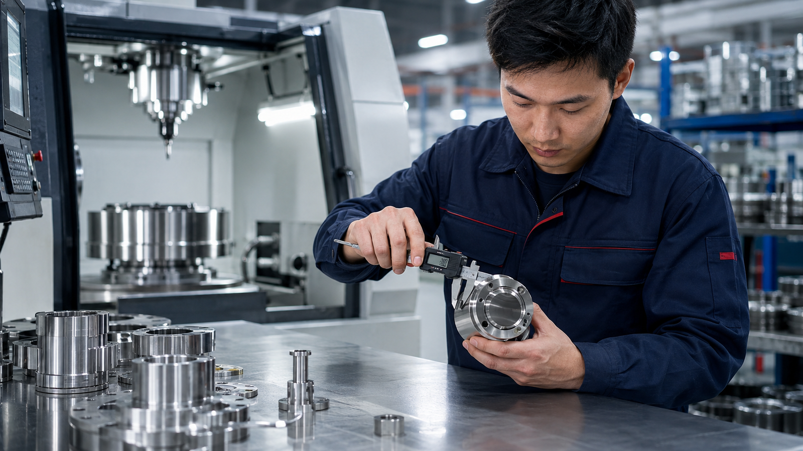 Precision manufacturing of stainless steel food processing machinery