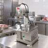 Bone Sawing Machine in a commercial processing environment Bone Sawing Machine in a commercial processing environment