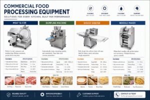 How to Choose Commercial Food Processing Equipment: A Complete Buying Guide - Yuerui Machinery