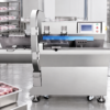 Chop Saw Machine in a commercial processing environment Chop Saw Machine in a commercial processing environment