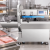 Deli Meat Slicer in a commercial processing environment