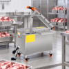 Electric Bone Cutter in a commercial processing environment Electric Bone Cutter in a commercial processing environment