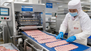 Duck Breast Slicing Line for a French Charcuterie Producer - Yuerui Machinery