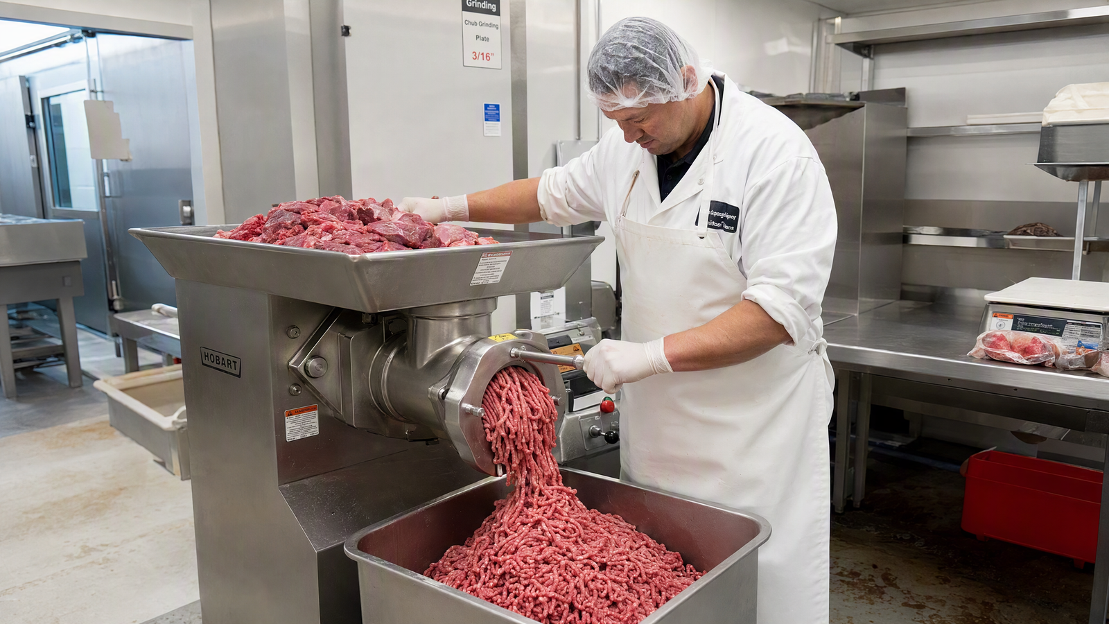A 45-store Brazilian supermarket chain deployed commercial meat grinders at each
