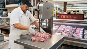 Supermarket Band Saw at an Australian Retail Butcher Chain: 18 Stores Equipped - Yuerui Machinery