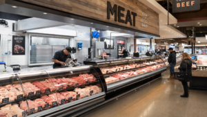 Full Meat Counter Integration at a Canadian Supermarket: 6-Station Layout - Yuerui Machinery