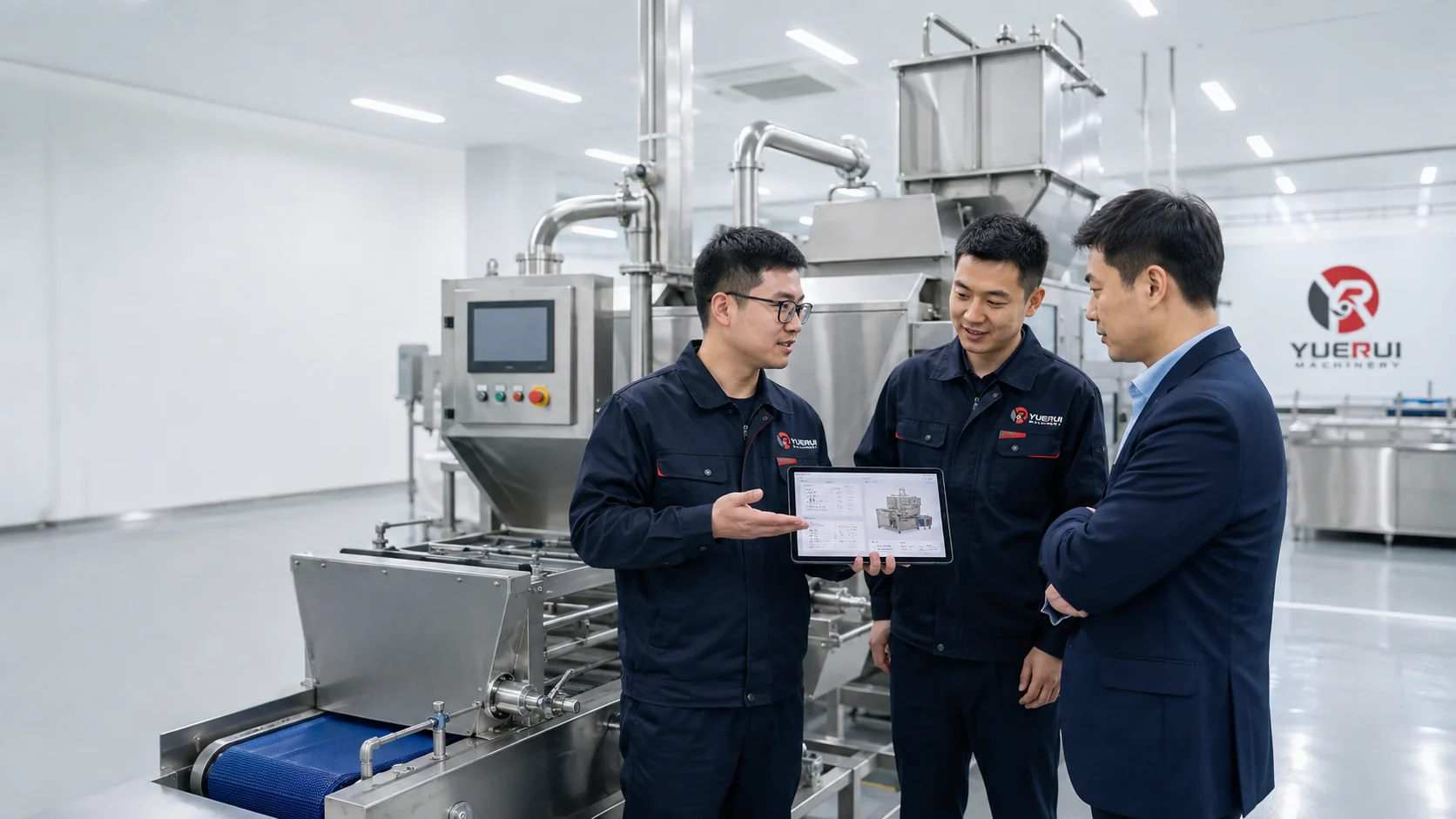 Food processing machine consultation and selection service
